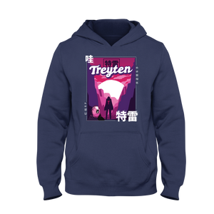 Open image in slideshow, Treyten Banner Youth Hoodie
