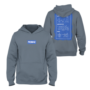 Open image in slideshow, Blueprint Monke Hoodie
