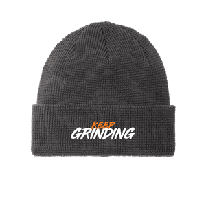 Open image in slideshow, Keep Grinding Waffle Knit Beanie
