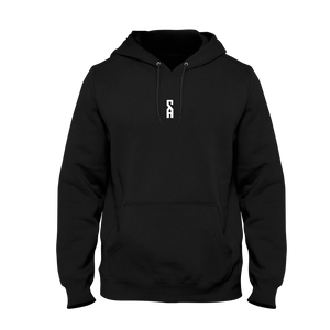 Open image in slideshow, SA Hoodie With Embroidered White Logo
