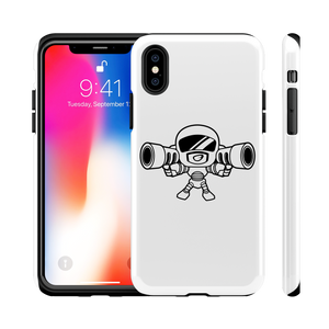 Open image in slideshow, Robo-Monkey Aiming Phone Case
