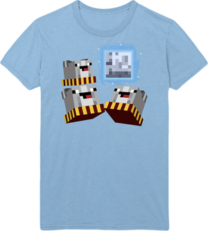 Open image in slideshow, Three Ross Moon Blocky T-Shirt
