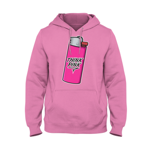 Open image in slideshow, Pink Lighter Hoodie
