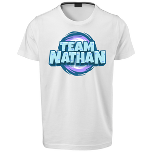 Open image in slideshow, NathanLIVE Team Nathan T-Shirt
