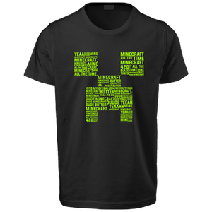 Open image in slideshow, Minecraft All The Time T-Shirt
