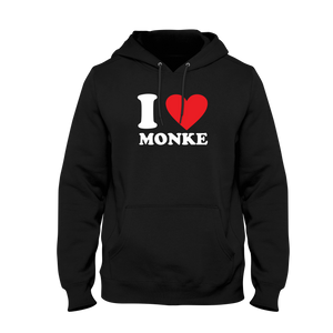 Open image in slideshow, I Heart Monke Hoodie
