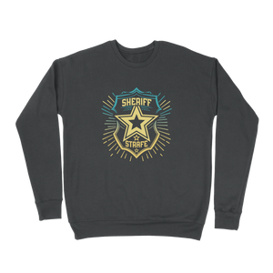 Open image in slideshow, Sheriff Strafe Badge Crewneck
