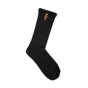 Open image in slideshow, Embroidered Monke Socks (Black)
