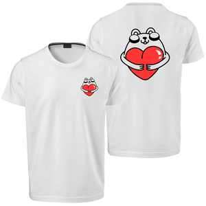 Open image in slideshow, Thwifo Heart Double Sided T-Shirt
