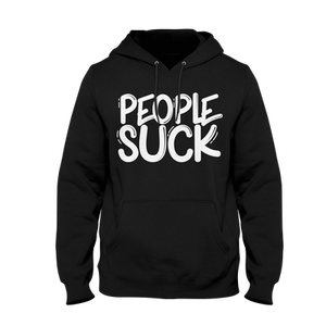 Open image in slideshow, People Suck Hoodie
