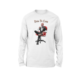 Open image in slideshow, Raise Ya Cups Longsleeve T-Shirt
