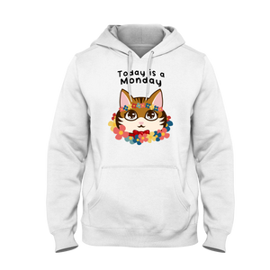 Open image in slideshow, Today is a Monday Hoodie
