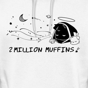 2 Million Muffins White Hoodie