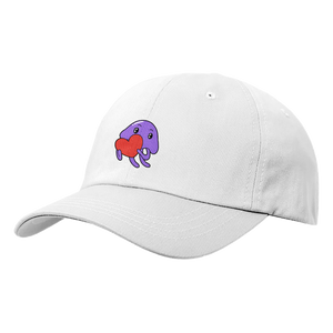 Open image in slideshow, DameTheDime Heart Embroidered Dad Hat
