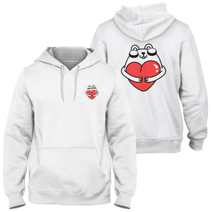 Open image in slideshow, Thwifo Heart Double Sided Hoodie
