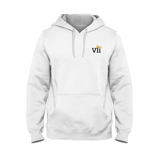 Open image in slideshow, VII Crown Embroidered Hoodie
