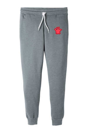 Open image in slideshow, Towdan Red &quot;Glove&quot; Joggers/Sweatpants
