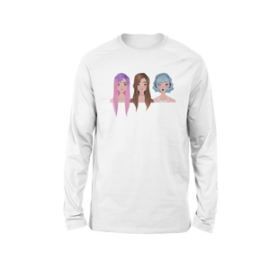 Open image in slideshow, Triple Gibi Longsleeve T-Shirt
