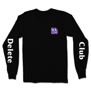 Open image in slideshow, DameTheDime DeleteClub Black Long Sleeve
