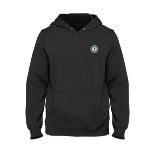 Open image in slideshow, NEO Compass Chest Logo Hoodie
