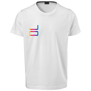 Open image in slideshow, JaysOnIt Cornered Gradient Icon T-Shirt
