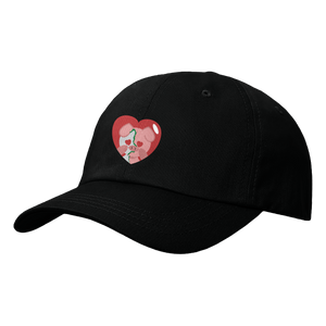 Open image in slideshow, Piggaton Heart Embroidered Dad Hat
