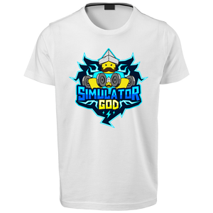 Open image in slideshow, Mayrushart Simulator God T-Shirt
