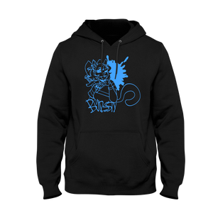 Open image in slideshow, Splash Blue Hoodie
